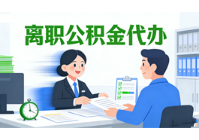 枣庄离职公积金代办需要多长时间到账？