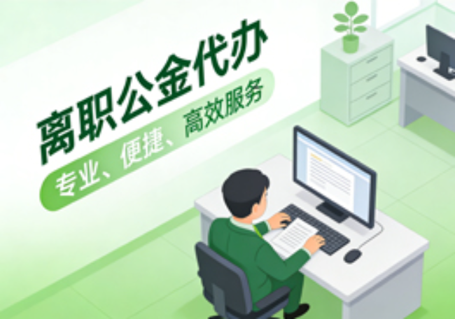 枣庄离职公积金代办全流程